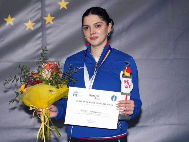 Айзанат Муртазаева – чемпионка Европы!